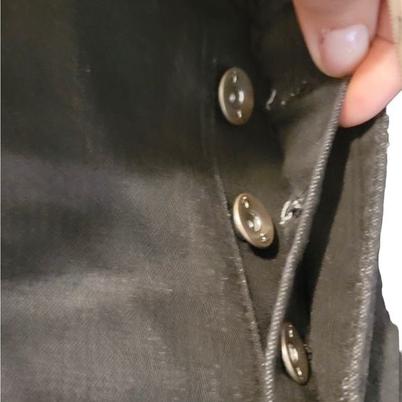 20. NWT Serra Retreat Distressed Black Jeans Size 0 - Picture 7 of 9